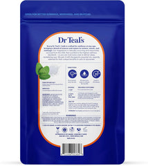 Dr Teal's Epsom Salt Magnesium Soak, Pre & Post Workout with Menthol & Essential Oils, 3 lbs