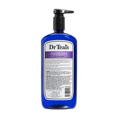 Dr Teal's Epsom Salt Body Wash 4-Pack (96 Fl Oz Total) Soothe & Sleep with Lavender