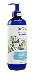 Dr Teal's Coconut Nourish & Moisture Essential Oil Conditioner, Sulfate Free, 16 Fl Oz