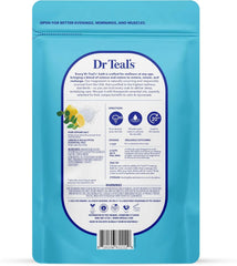 Dr Teal's Epsom Salt Restorative Minerals Soak with Magnesium, Potassium, Zinc & Eucalyptus Essential Oils, 3 lbs (Pack of 4)