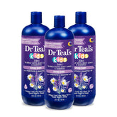 Dr Teal's Kids 3-in-1 Sleep Bubble Bath, Body Wash & Shampoo with Melatonin & Essential Oil, Lavender Scent, 20 fl oz (Pack of 3)