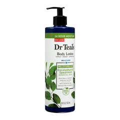 Dr. Teal's Body Lotion Moisture Rejuvenating Eucalyptus & Spearmint, 16 fl oz Pack of 2