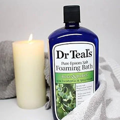 Dr. Teal's Foaming Bath, Eucalyptus, 34 Ounce (Pack of 3)