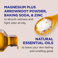 Dr Teal's Aluminum Free Deodorant, Coconut Oil with Essential Oils, 2.65 oz (Pack of 3)