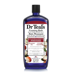 Dr Teal's Foaming Bath with Pure Epsom Salt, Shea Butter & Almond, 34 fl oz