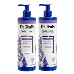 Dr Teal's Body Lotion Moisture plus Soothing Lavender, 16 fl oz Pack of 2