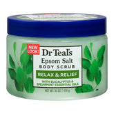Epson Salt Body Scrub - Exfoliate & Renew with Eucalyptus & Spearmint (16 Ounces)