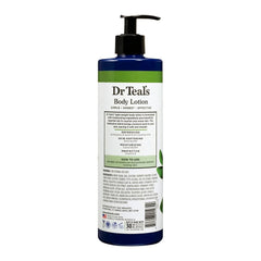 Dr. Teal's Body Lotion Moisture Rejuvenating Eucalyptus & Spearmint, 16 fl oz Pack of 2