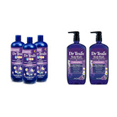 Dr Teal's Kids Sleep Bath & Body Wash Bundle with Melatonin & Essential Oils (3-Pack 20 fl oz & 2-Pack 24 fl oz)