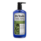 Dr Teal's Body Wash, Relax & Relief with Eucalyptus & Spearmint 24 fl oz (Pack of 2)
