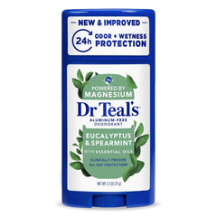 Dr. Teals Eucalyptus Deodorant Gift Set (2 Pack, 2.5oz Ea.) - Eucalyptus Essential Oils with Shea Butter & Arrowroot Powder - Aluminum, Paraben, & Phthalate Free - Dermatologist Tested