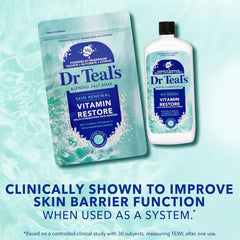 Dr Teal's Skin Renewal Vitamin Restore Blended Salt Soak, 2.25 lb