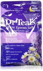 Dr Teal's Epsom Salt Soak Bundle with Melatonin & Hemp Seed Oils, 3 lbs Each