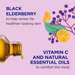 Dr Teal's Kids 3 in 1 Elderberry Bubble Bath, Body Wash & Shampoo with Vitamin C & Essential Oils 20 fl oz & Pure Epsom Salt Soak, Black Elderberry with Vitamin D, 3 lbs