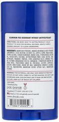 Dr. Teal's Deodorant Rose & Milk 2.65 Ounce Aluminum-Free
