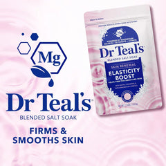 Dr Teal's Skin Renewal Elasticity Boost Blended Salt Soak, 2.25 lb