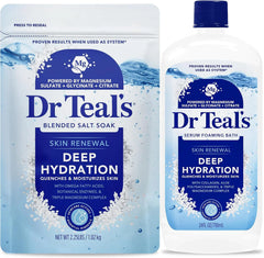Dr Teal’s Skin Renewal Deep Hydration Salt & Foaming Bath Combo Pack