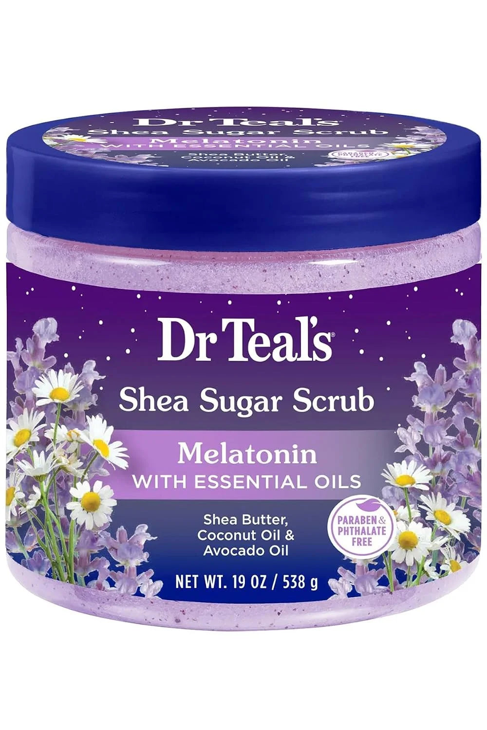 Dr. Teal's - MELATONIN SLEEP SCRUB - SHEA SUGAR SCRUB