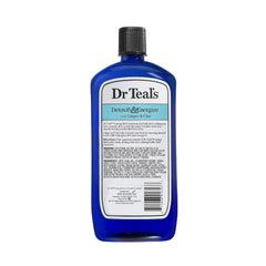 Dr Teal's Foaming Bath with Pure Epsom Salt, Detoxify & Energize with Ginger & Clay, 34 Ounces