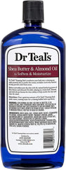 Dr. Teal's Lavender & Shea Butter Foaming Bath Gift Set (2 Pack, 34oz Ea) - Soothe & Sleep Lavender, Soften & Moisturize Shea Butter & Almond Oil - Essential Oils Blended with Pure Epsom Salt