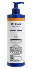 Dr Teal's Body Lotion - Moisture Plus - Radiant Citrus Essential Oils and Vitamin C, 18 Fl Oz 2-Pack (36 Fl Oz)
