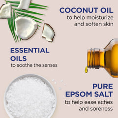 Dr. Teals Coconut Oil Foaming Bath, 34 Ounce