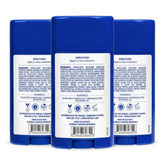 Dr Teal's Aluminum-Free Deodorant, Vanilla & Lavender with Essential Oils, 2.5 oz (Pack of 3)