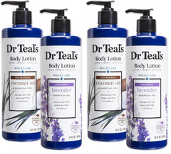 Dr Teal's Body Lotion - Coconut and Lavender, 2 Count - 32oz Total